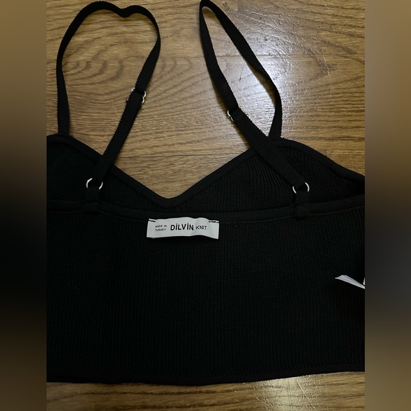 Knit Bustier with strap adjustment ring brand new - Picture 10 of 12